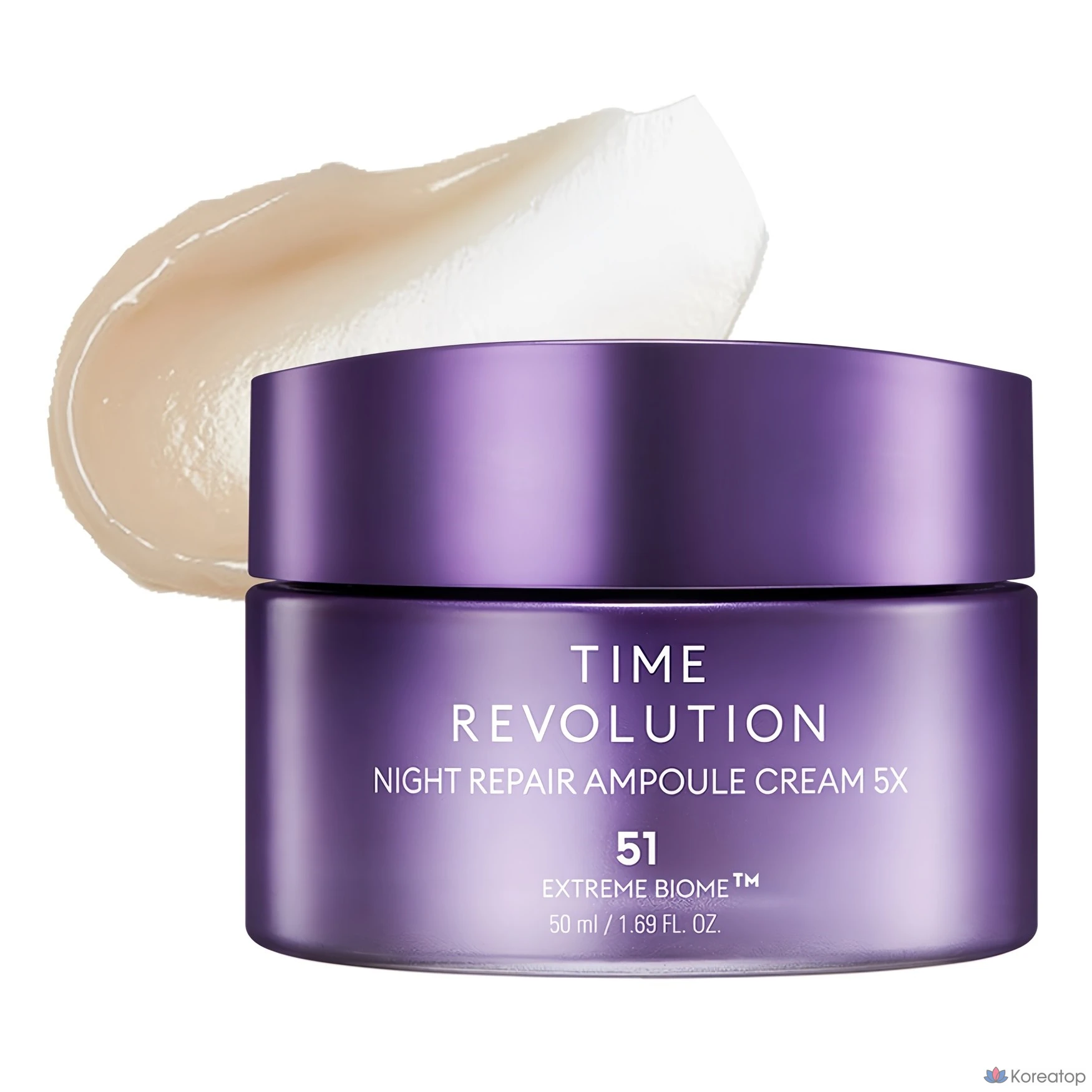 Ампульный крем Missha Time Revolution Night Repair Ampoule Cream 5X, 50 мл, 1 шт.