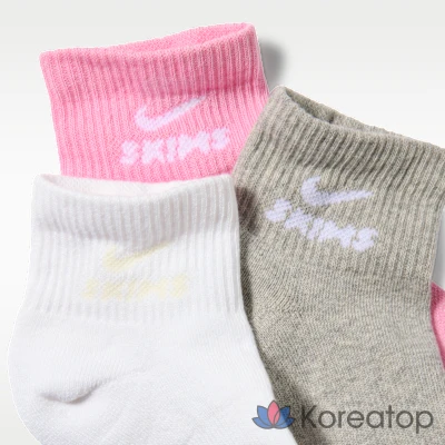 Носки Nike Skims Dri-FIT Quarter Socks, 3 пары