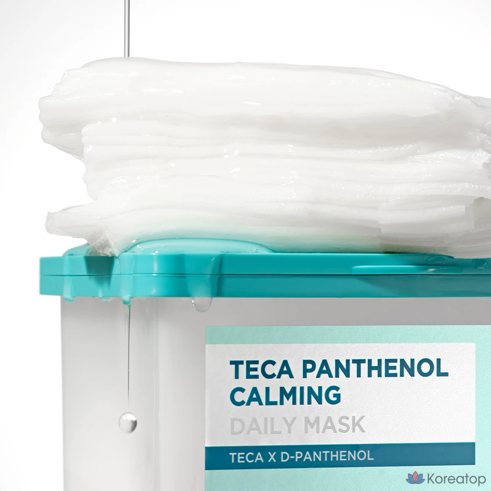 Тканевая маска для лица SNP Teca D-Panthenol Soothing Daily Mask, 30 шт.