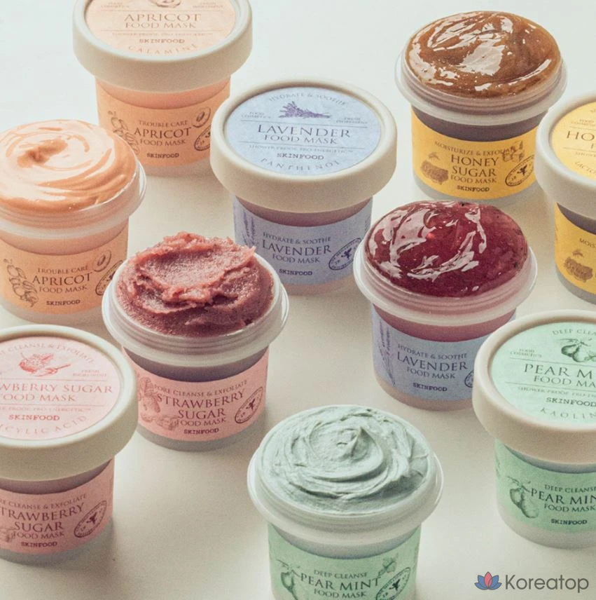 Пилинг Skinfood Apricot Food Mask, 120 г, 3 шт., фото 5