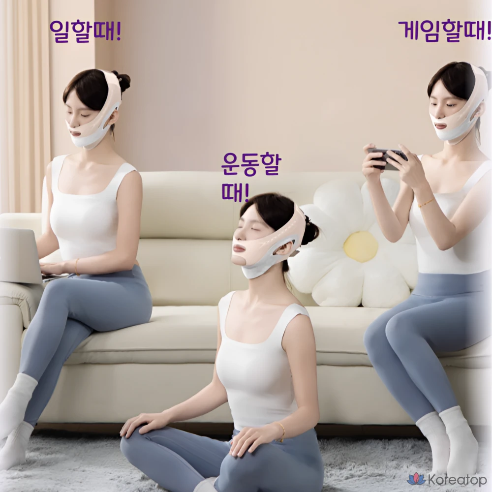 Пилинг-маска для лица LOLO SKINNY Shine Root V-Line Lifting Band, 1 шт.