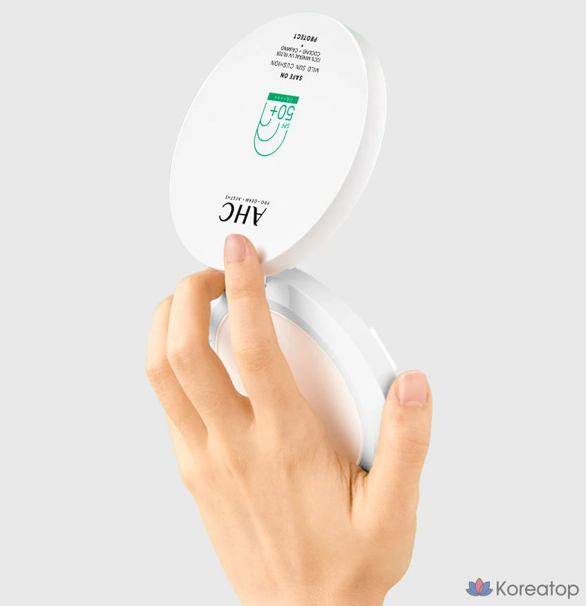 Кушон AHC Safe On Mild Sun Cushion SPF50+ PA++++, 25 г, 1 шт.