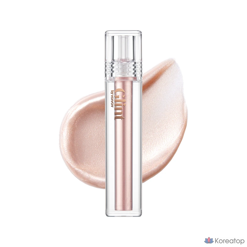Жидкий хайлайтер Glint by VDIVOV Liquid Gel Highlighter, оттенок 01 Dewy Moon, 1 шт.