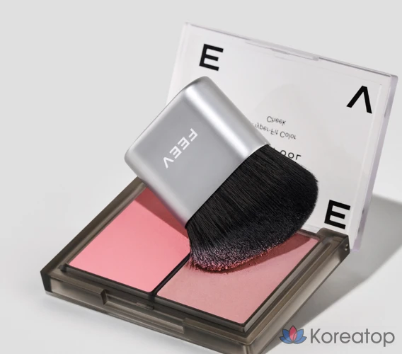 Блушер FEEV Color Cheek Blusher, оттенок Lilac Full, 8.2 г, 1 шт.