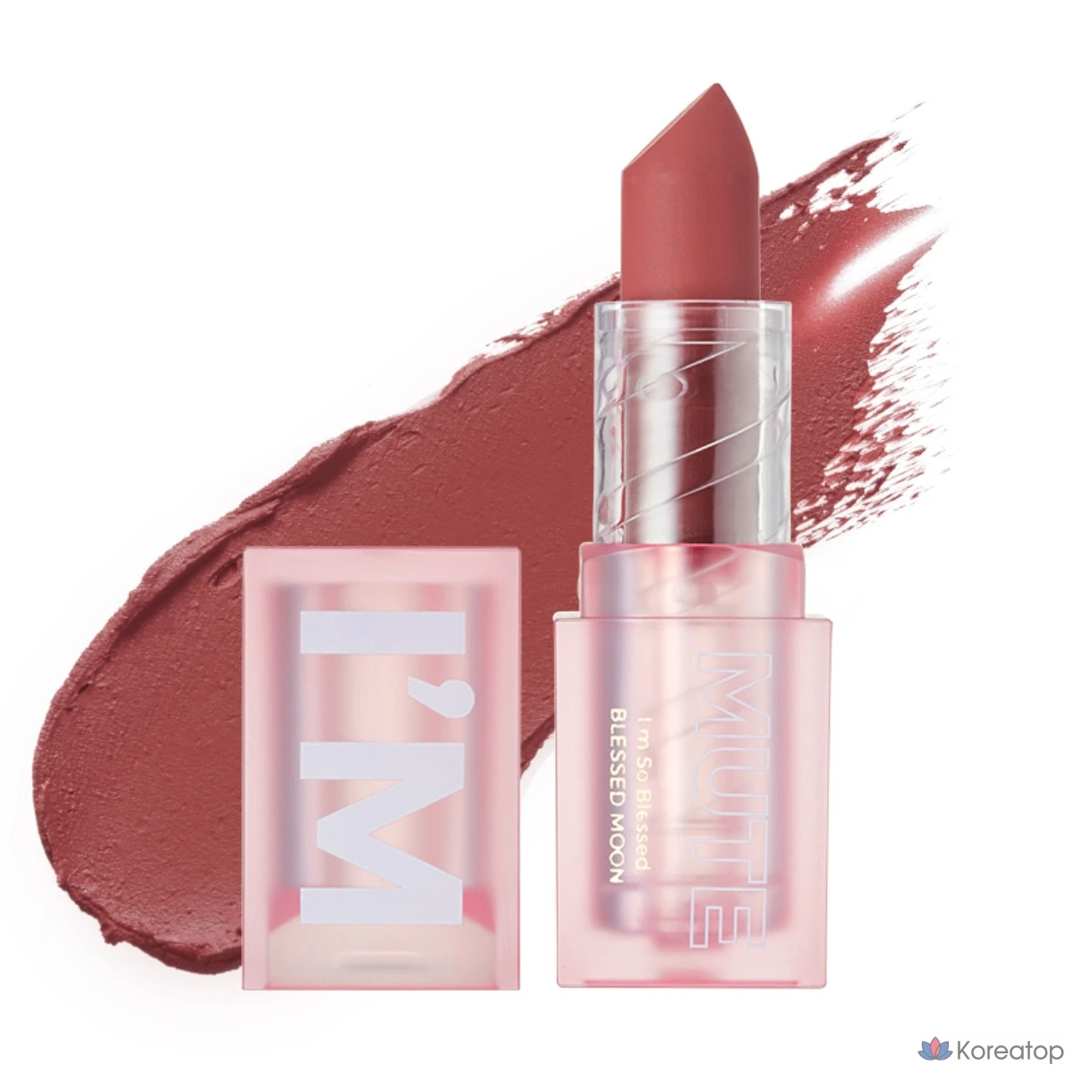 Помада для губ BLESSED MOON I'm Mute Lipstick, оттенок 01 In, 3.4 г, 1 шт.