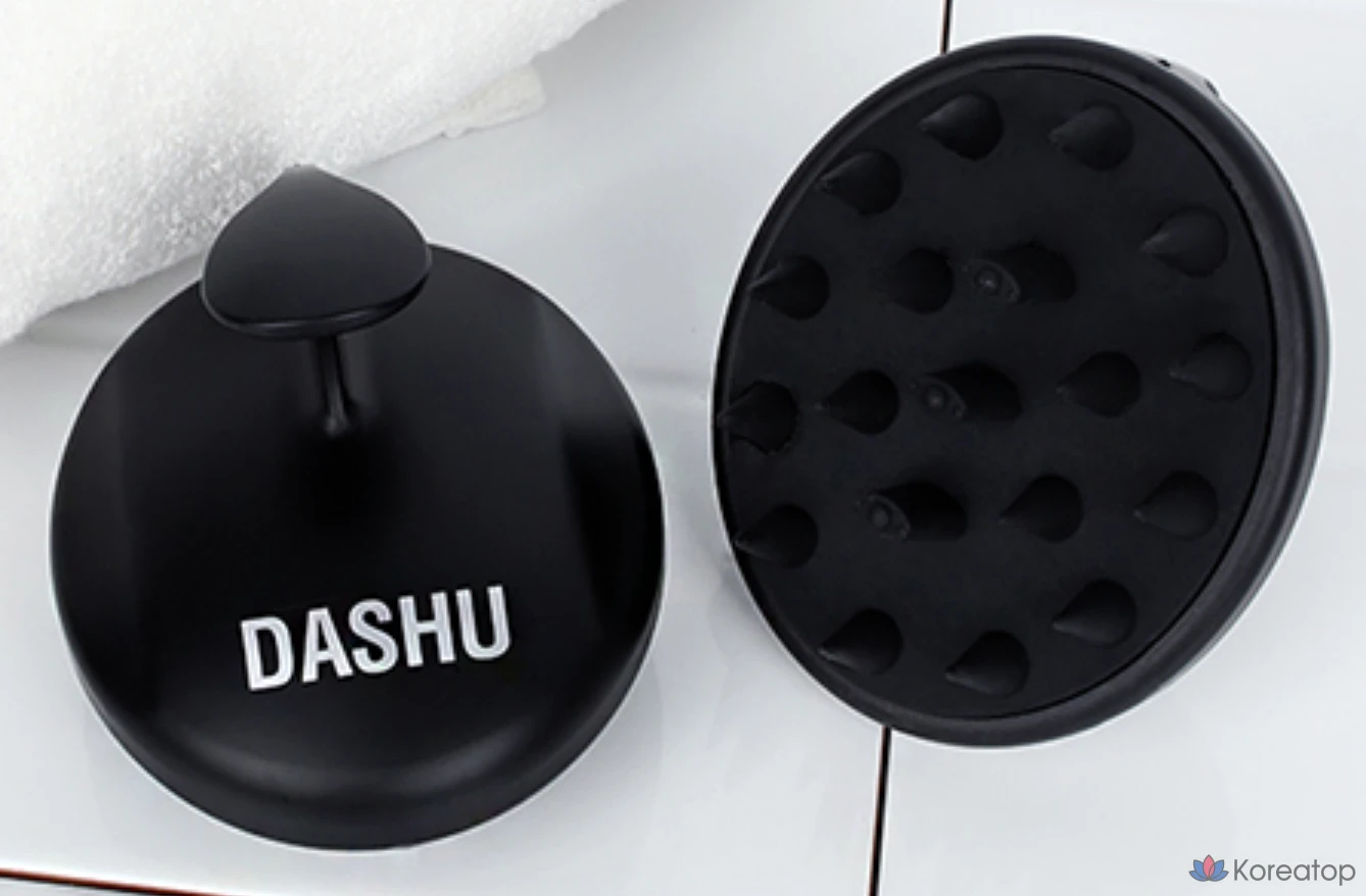 Шампунь-браш для кожи головы DASHU Daily Scalp Scaling Shampoo Brush, 1 шт.