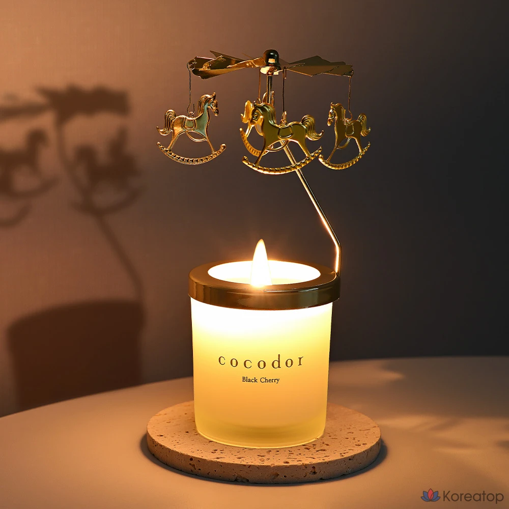 Подсвечник Cocodor Carousel Candle Holder, золотой