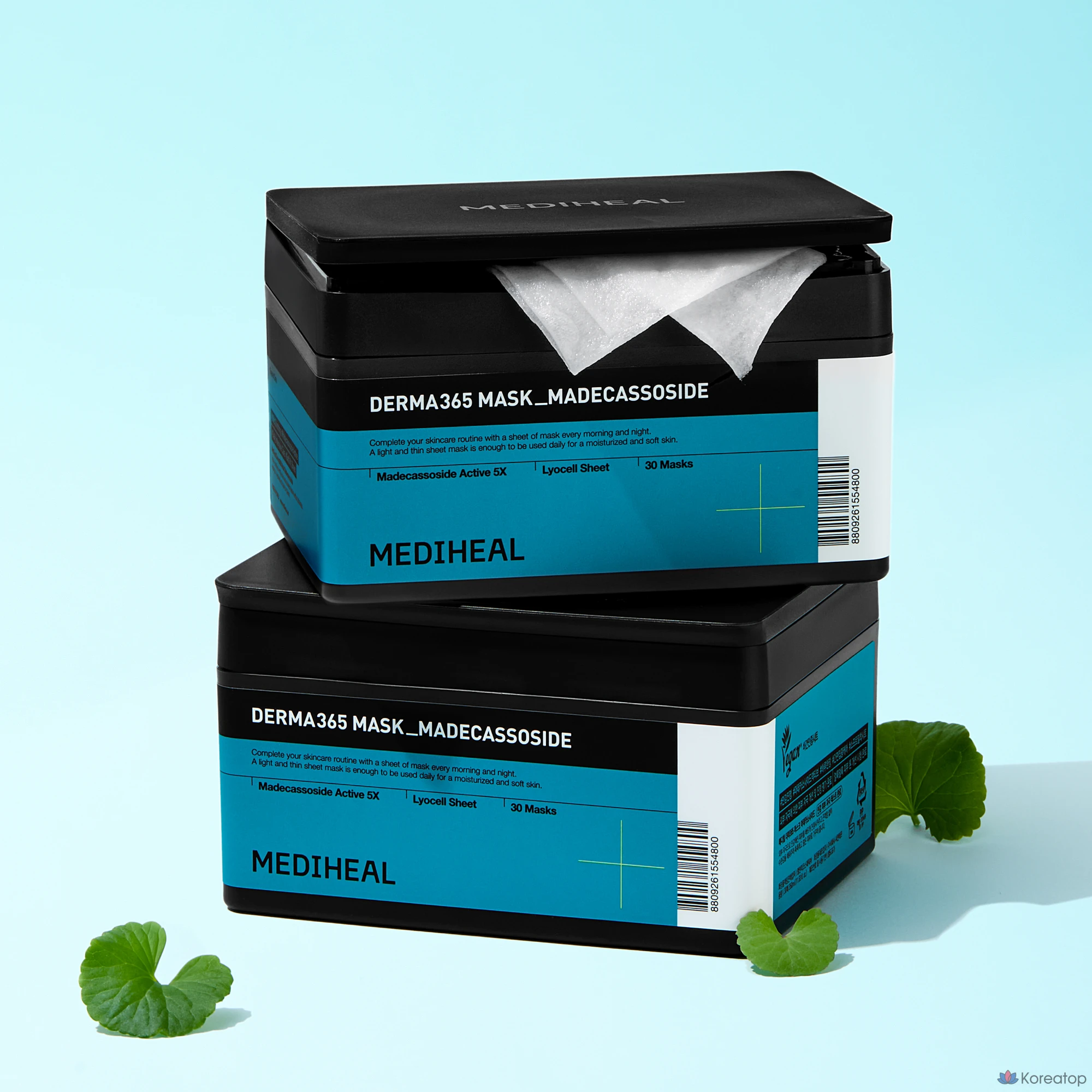 Тканевая маска для лица MEDIHEAL Derma 365 Madecassoside Mask, 30 шт.