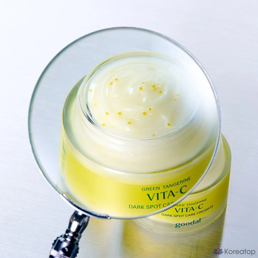 Крем для лица Goodal Green Tangerine Vita C Dark Spot Care Cream Alpha, 75 мл, 1 шт.
