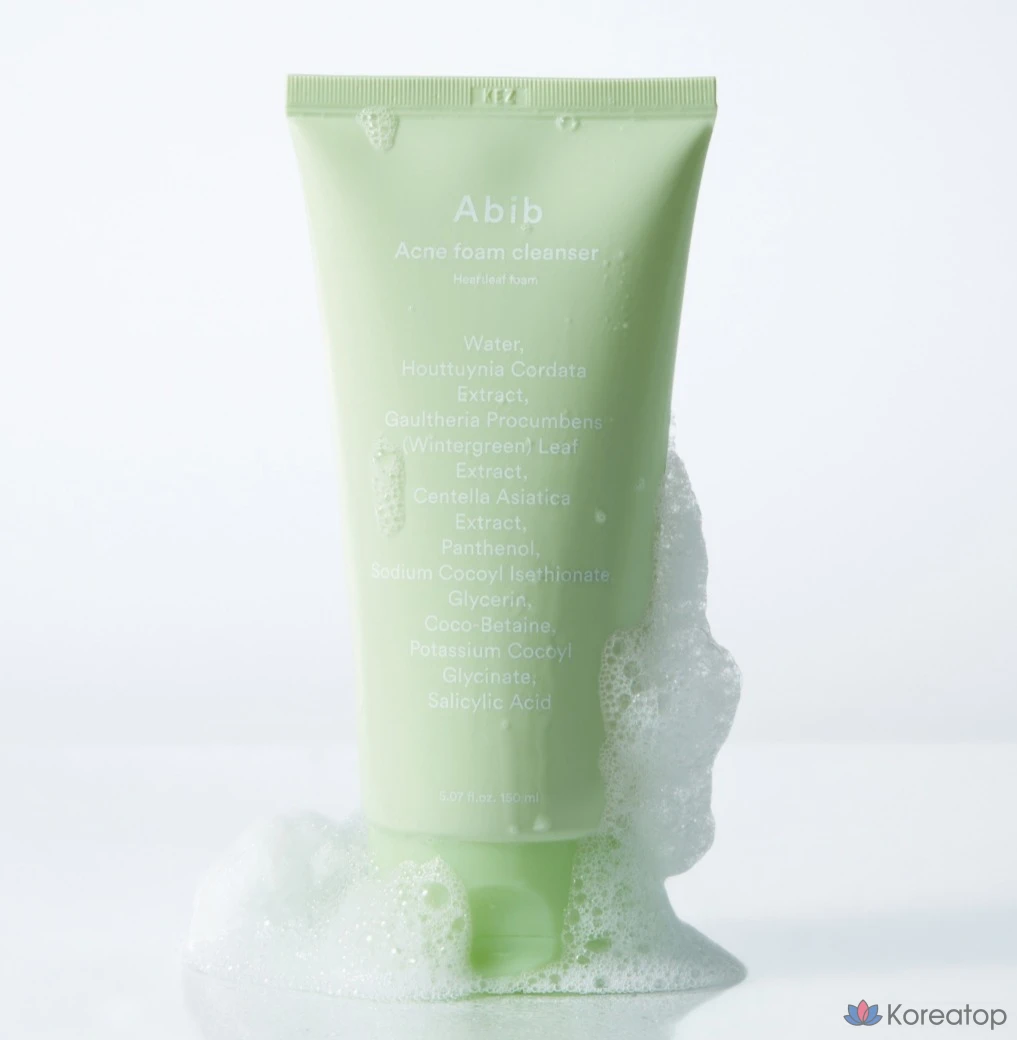 Пенка для умывания Abib Acne Foam Cleanser Heartleaf, 150 мл, 1 шт.
