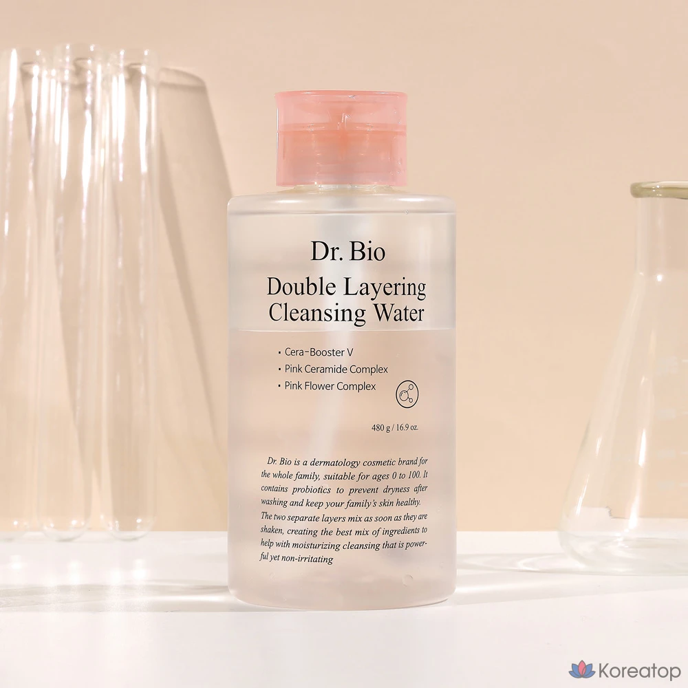 Гидрофильное масло Dr. Bio Double Layering Cleansing Water, 480 г, 1 шт.