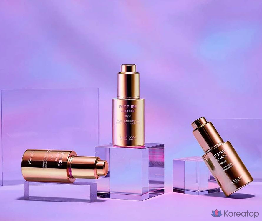 Ампульная сыворотка Swanicoco EFG 10ppm Pure Ampoule + FGF 10ppm Pure Ampoule, 30 мл, 1 шт.