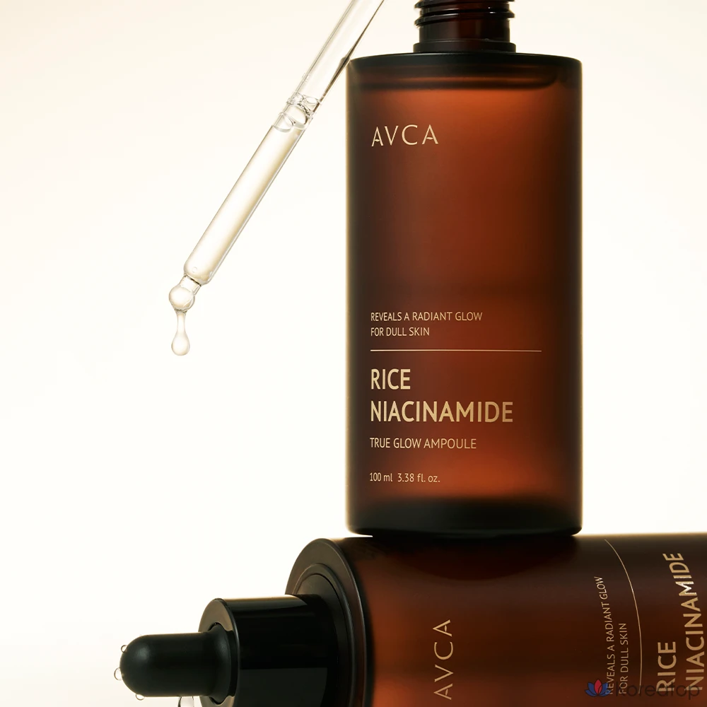 Ампульная сыворотка AVCA True Glow Rice & Niacinamide Ampoule, 100 мл, 1 шт.