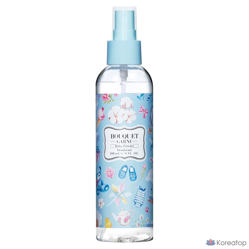 Дезодорант-спрей Bouquet garni Refresh Deodorant Spray Baby Powder, 200 мл, 1 шт.