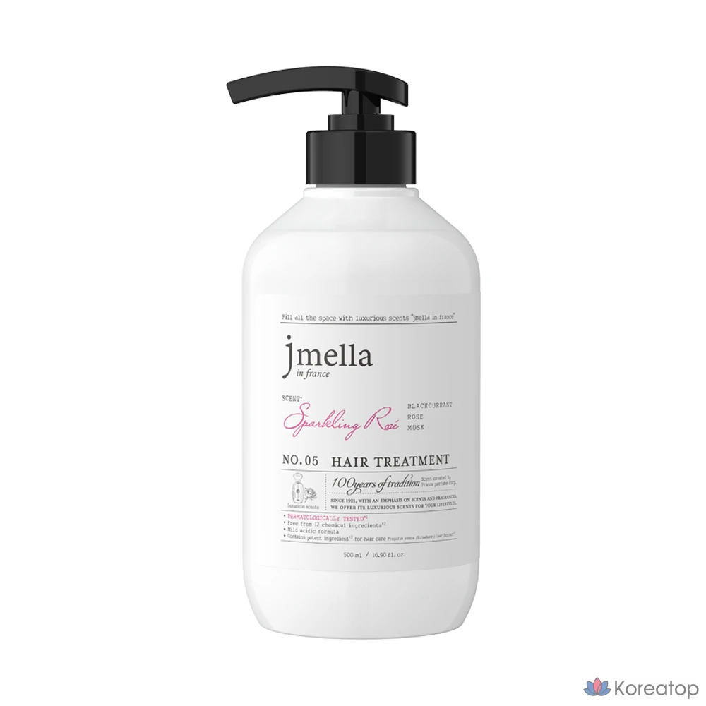 Кондиционер для волос Jmella In France Sparkling Rose Hair Treatment Fruity Rose, 500 мл, 1 шт.