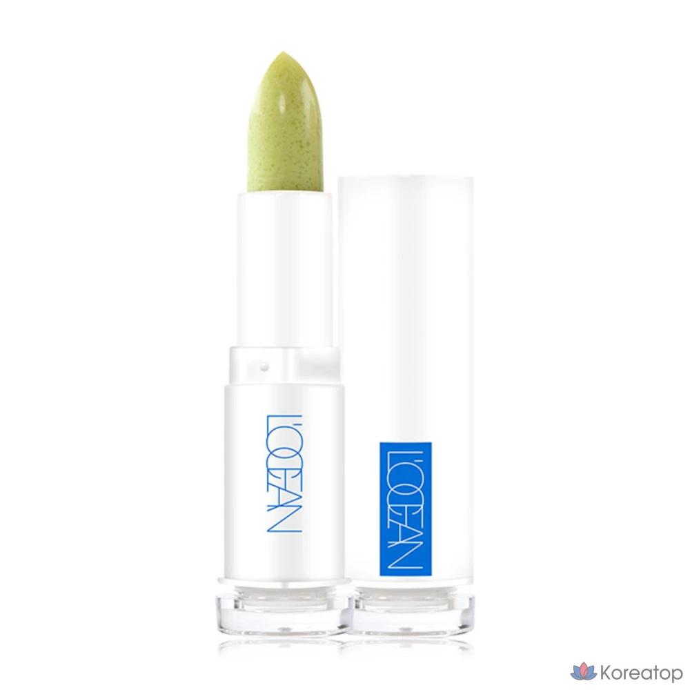 Скраб для губ L'OCEAN Lip Sugar Scrub, оттенок Sugar Green Apple, 3.5 г, 1 шт.