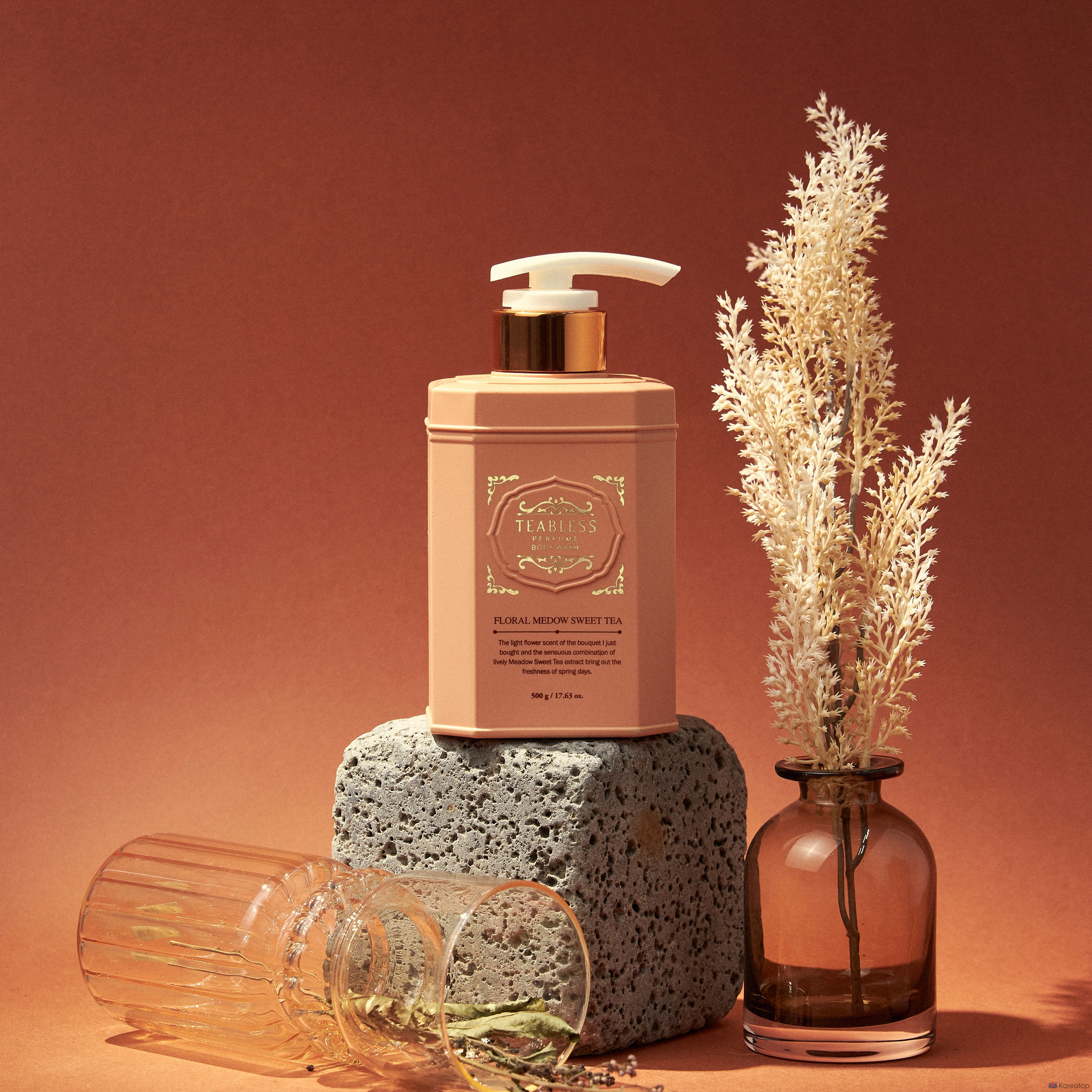 Гель для душа TEABLESS Perfume Body Wash Sweet Tea Floral, 500 г, 1 шт.