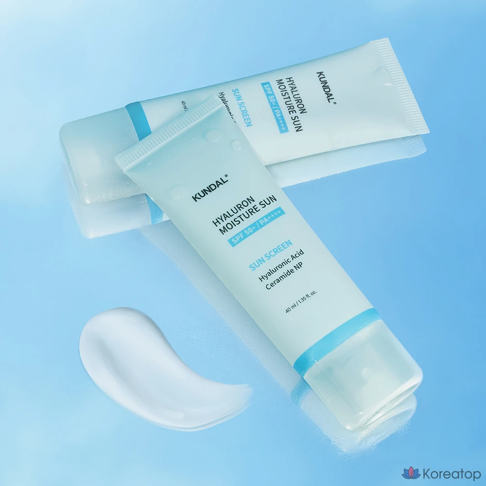 Солнцезащитный крем Kundal Hyaluron Moisture Sun Cream, 40 мл, 1 шт.