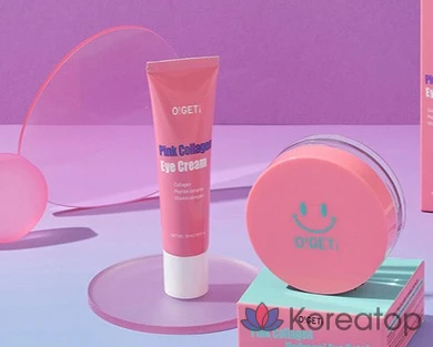 Крем для век O!GETi Pink Collagen Eye Cream, 30 мл, 1 шт.