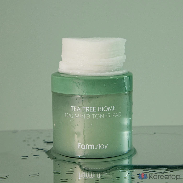 Тонер-пэды FarmStay Tea Tree Biome Toner Pad, 140 мл, 70 шт.