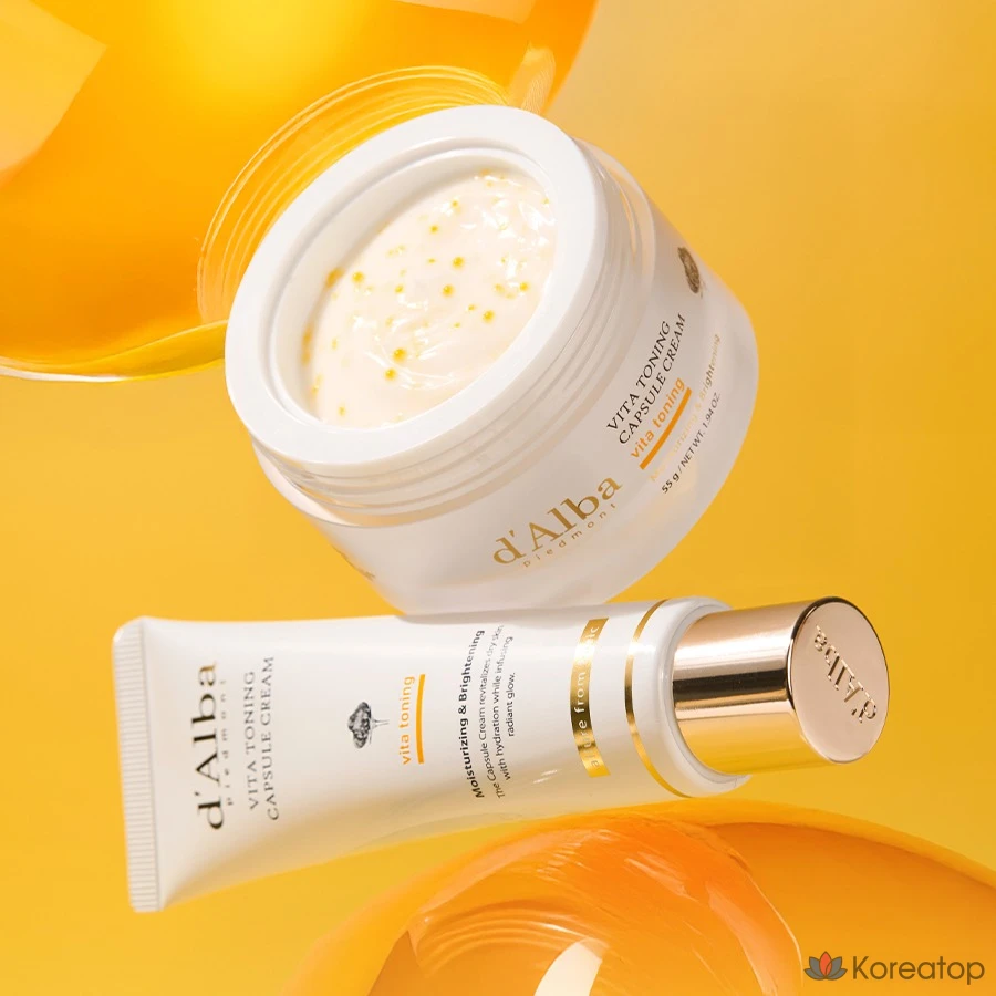 Крем d'Alba Vita Toning Capsule Cream, 55 г, 1 шт.