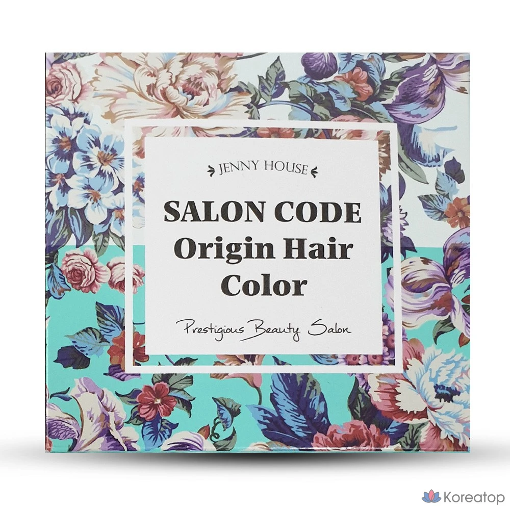 Краска для волос JennyHouse Salon Code Origin Hair Color, оттенок Mocha Brown, 1 шт.
