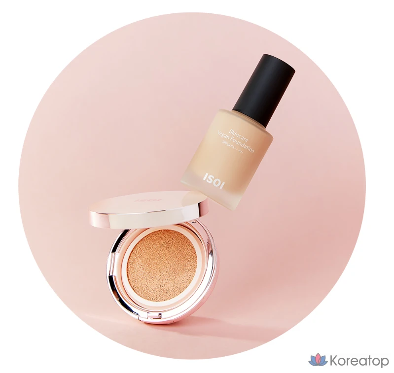 Кушон Isoi Skincare Cushion SPF38 PA++, оттенок 21, 13 г, 2 шт.