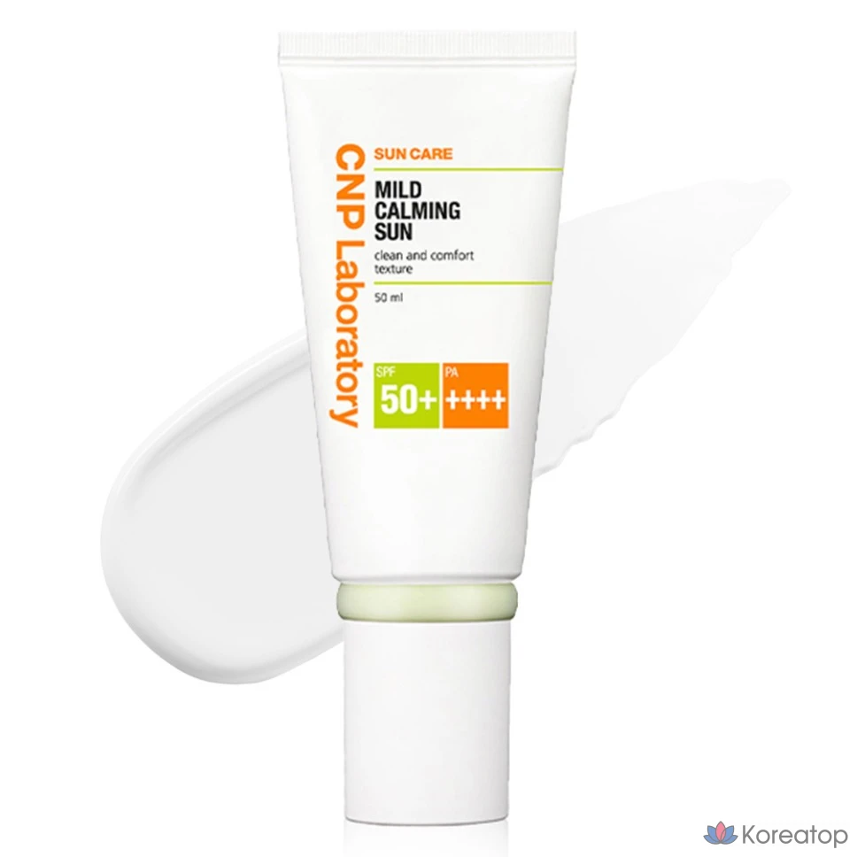 Солнцезащитный крем CNP Laboratory Mild Calming Sun Cream SPF50+ PA++++, 50 мл, 1 шт.