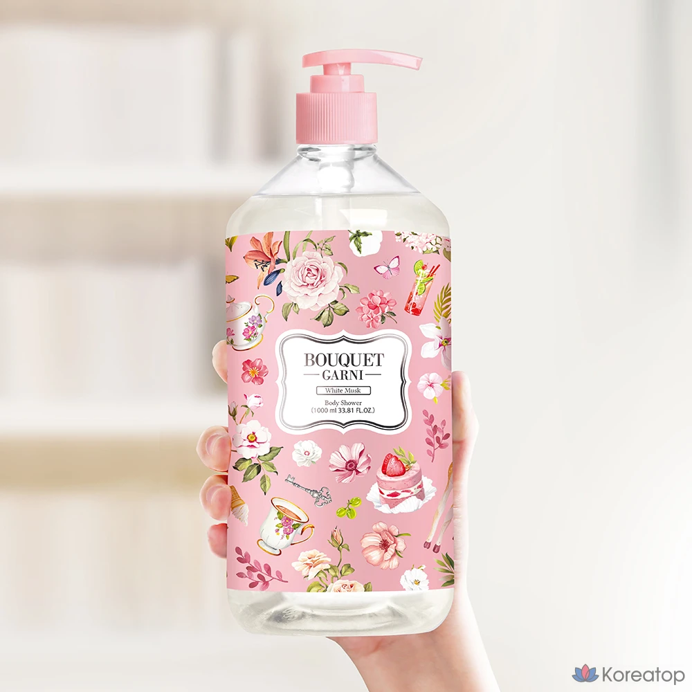 Гель для душа Bouquet Garni Fragranced Body Wash White Musk, 1 л, 1 шт.