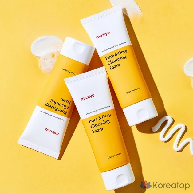 Гидрофильное масло и пенка для умывания Manyo Pure Cleansing Oil &amp; Cleansing Foam Duo Set, 2 шт.