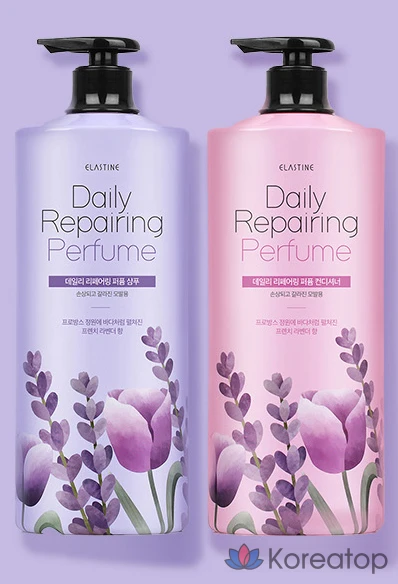 Шампунь Elastine Daily Repairing Perfume Shampoo French Lavender, 1.1 л, 1 шт.