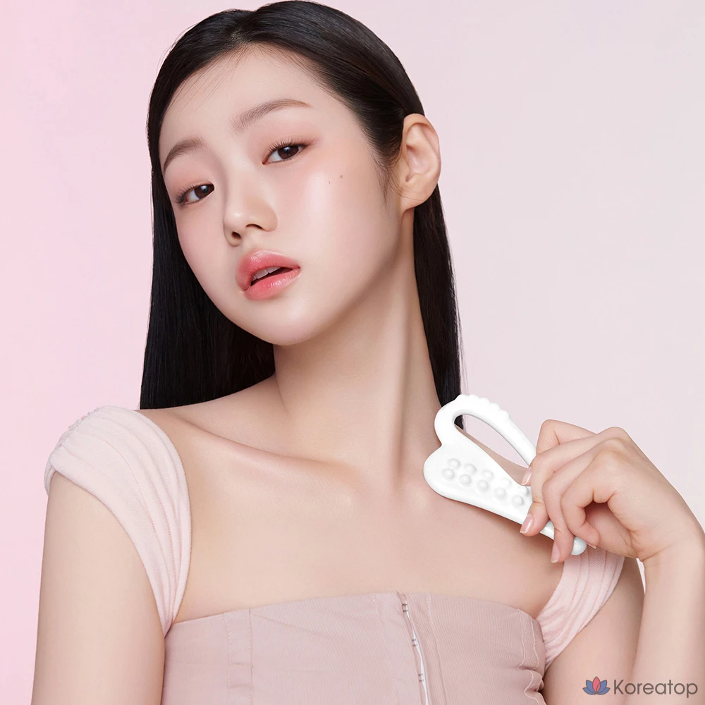 Массажер для лица Milk Touch Slim Face Ceramic Gua Sha, 1 шт.