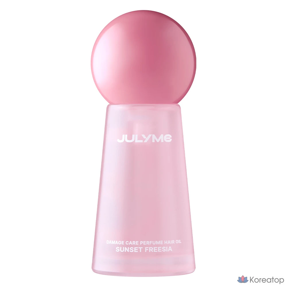 Эссенция-масло для волос JUL7ME Daily Extreme Damage Care High Concentration Glow Perfume Hair Essence Oil, аромат Sunset Freesia, 30 мл, 1 шт.