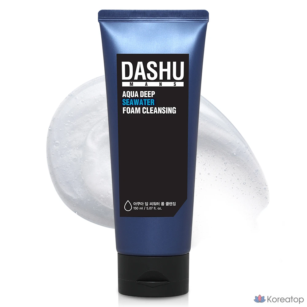 Пенка для умывания DASHU Aqua Deep Sea Water Foam Cleansing, 150 мл, 1 шт.