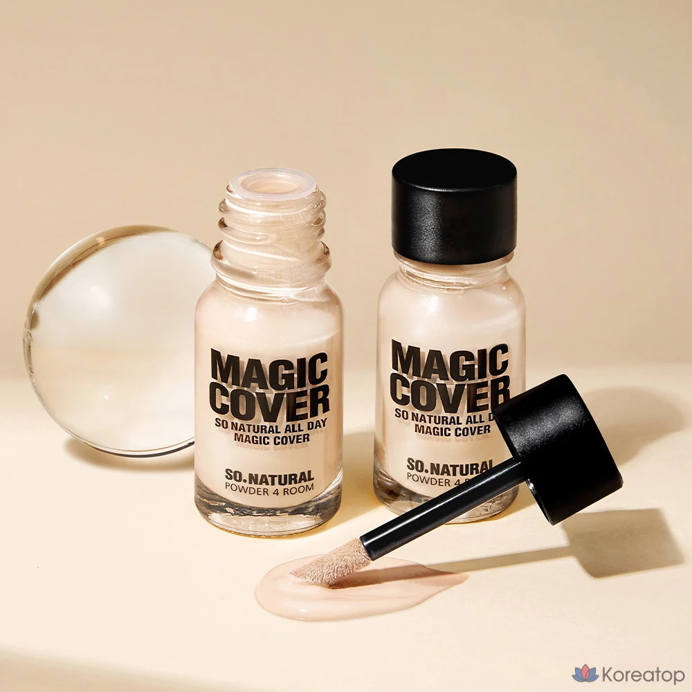 Консилер So Natural All Day Magic Cover Concealer, 10 мл, 1 шт.