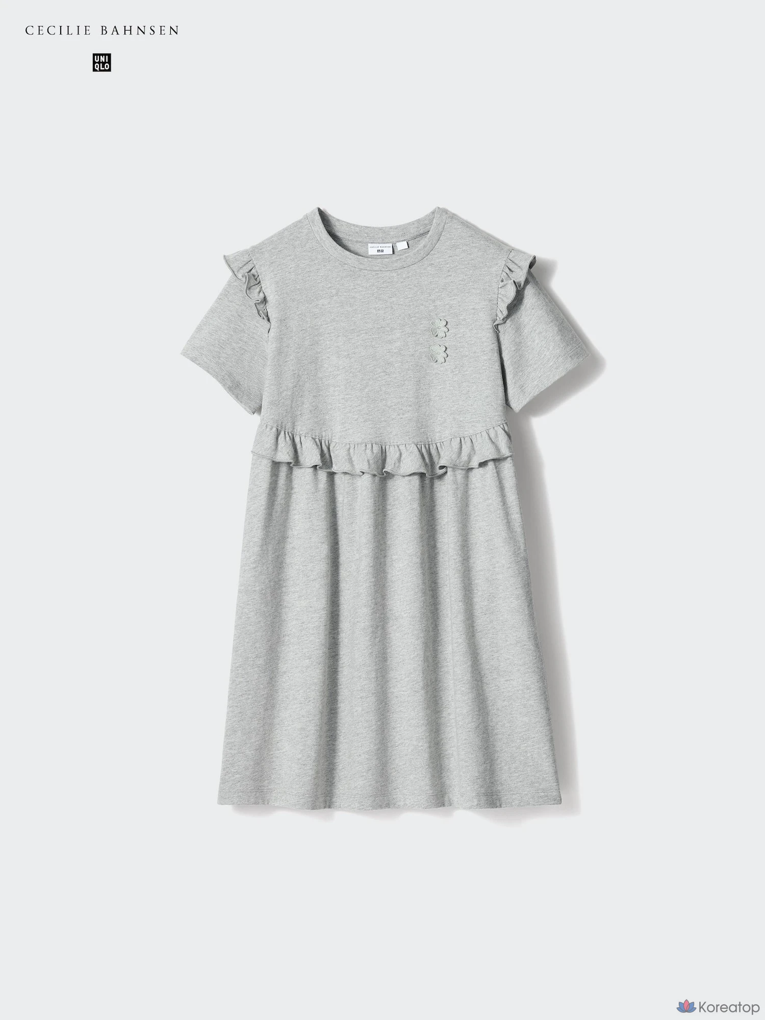 Платье для девочек Uniqlo Frill Dress Short Sleeve