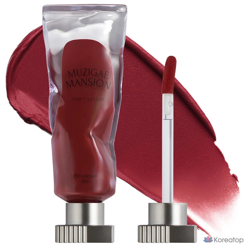 Тинт для губ Muzigae Mansion Objet Liquid Lip Tint, оттенок 009 Perception, 1 шт.