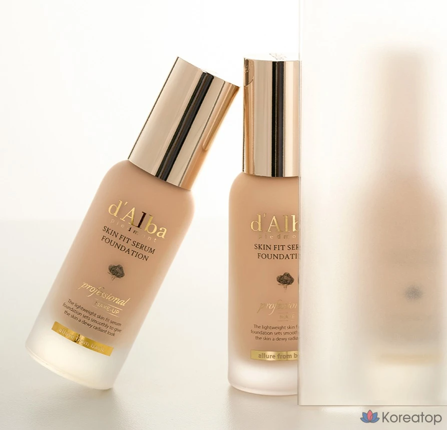 Тонер d'Alba Skin Fit Serum Spatula Foundation, оттенок 19, 40 мл, 1 шт.
