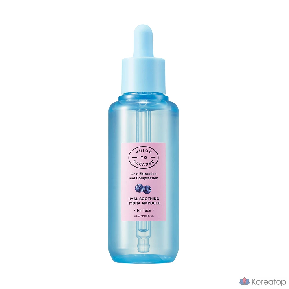 Ампульная сыворотка Juice To Cleanse Hyal Soothing Moisture Ampoule, 70 мл, 1 шт.