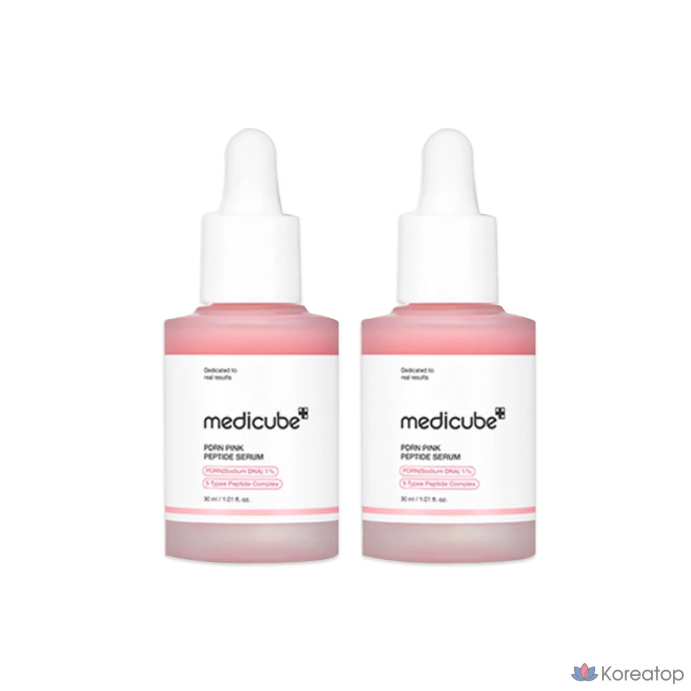 Ампульная сыворотка Medicube PDRN Pink Peptide Ampoule, 60 мл, 2 шт.