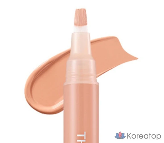 Консилер The Saem Cover Perfection Pen Concealer, оттенок Peach Beige, 4 мл, 1 шт., фото 2