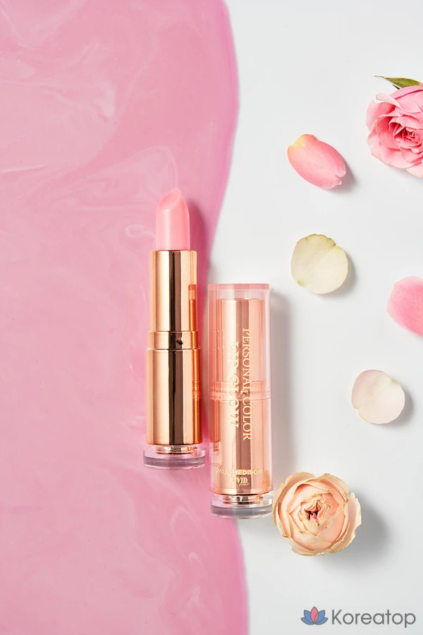 Глянцевый бальзам для губ PAUL MEDISON Vivid Personal Color Lip Glow, оттенок Pink, 3 г, 1 шт.