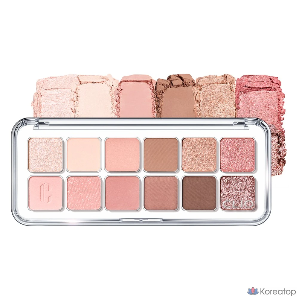 Палетка теней для век Clio Pro Eye Palette Air, оттенок 002 Rose Connect, 1 шт.