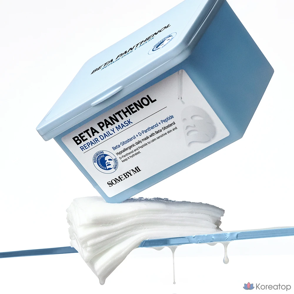 Тканевая маска для лица Some By Mi Beta Panthenol Repair Daily Mask, 30 шт.
