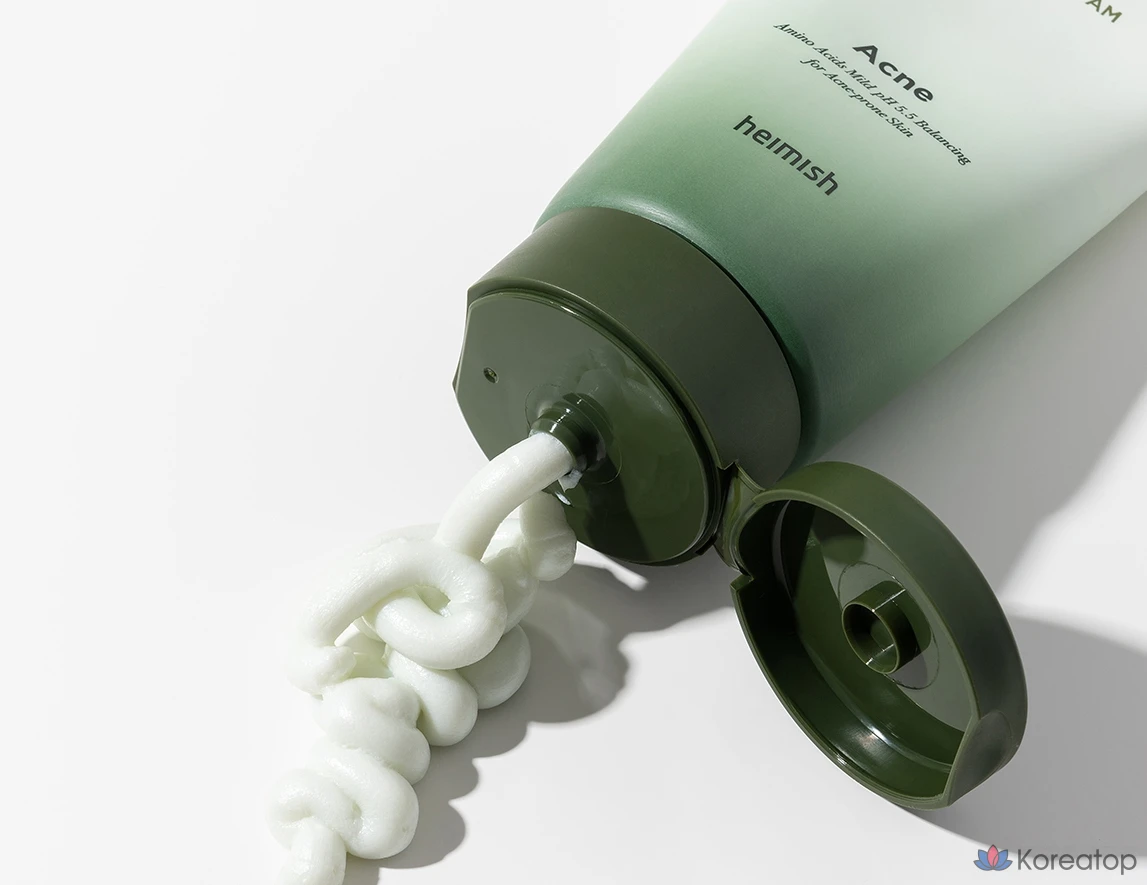 Очищающая пенка Heimish Matcha Biome Amino Acne Cleansing Foam, 150 г, 1 шт.