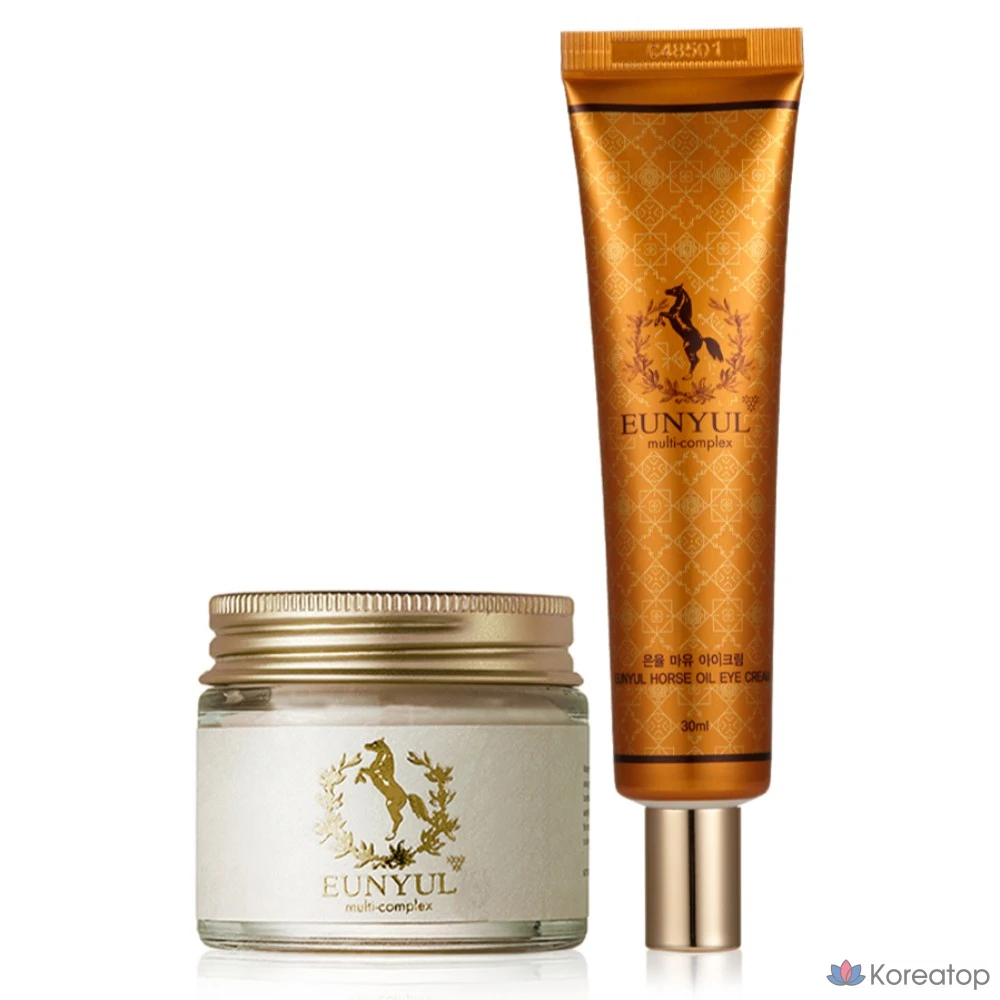 Набор для ухода Eunyul Royal Jelly Cream + Eye Cream 2-piece Set, 7 шт.