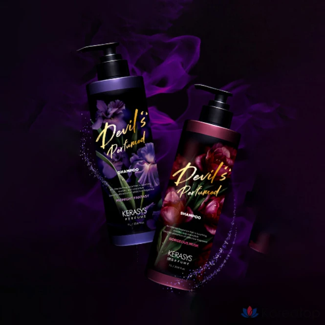 Набор для ухода KeraSys Devils Perfume Midnight Fantasy Hair Care 2-piece Set, 1 шт.