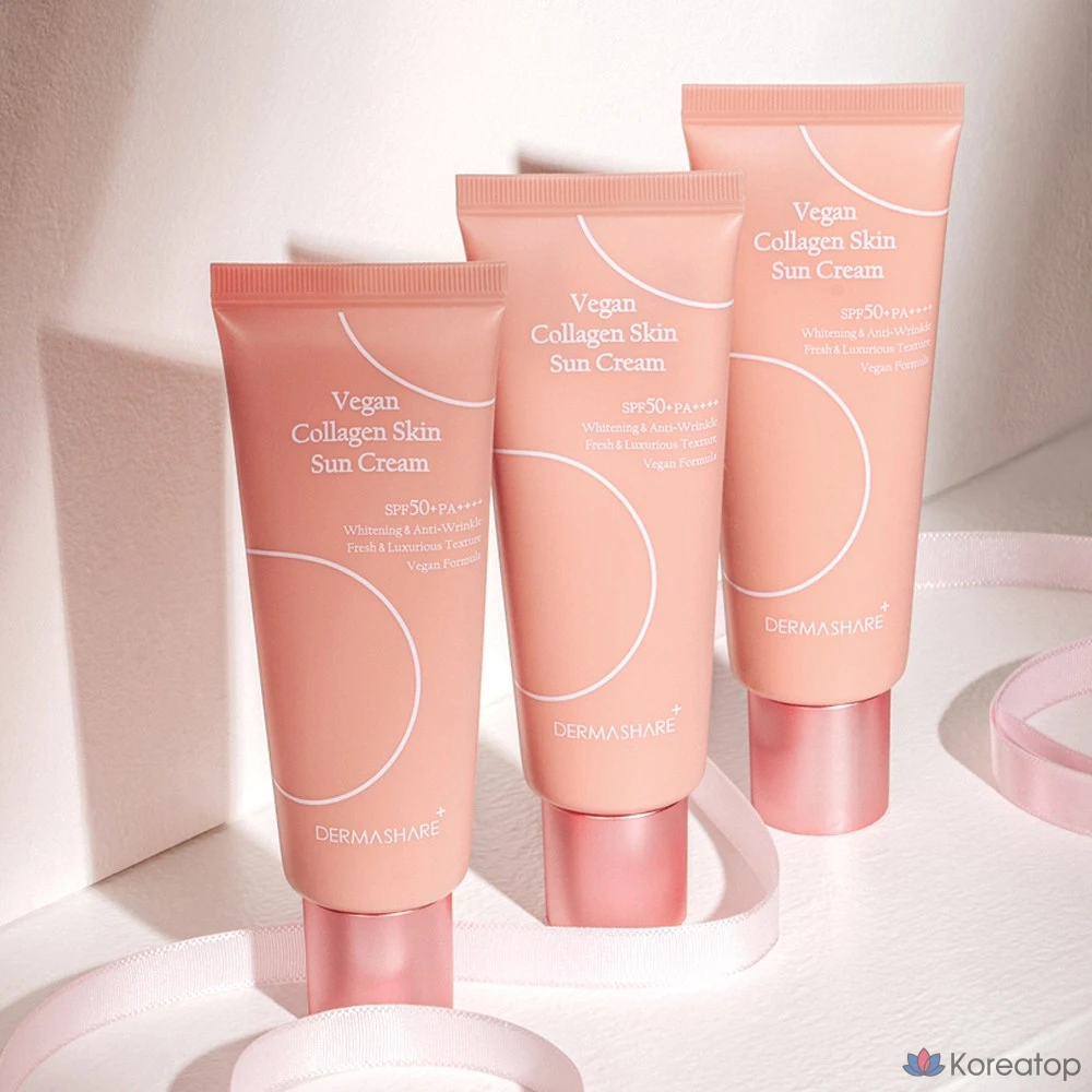 Солнцезащитный крем Dermashare Collagen Skin Sun Cream SPF50+ PA++++, 50 г, 1 шт.