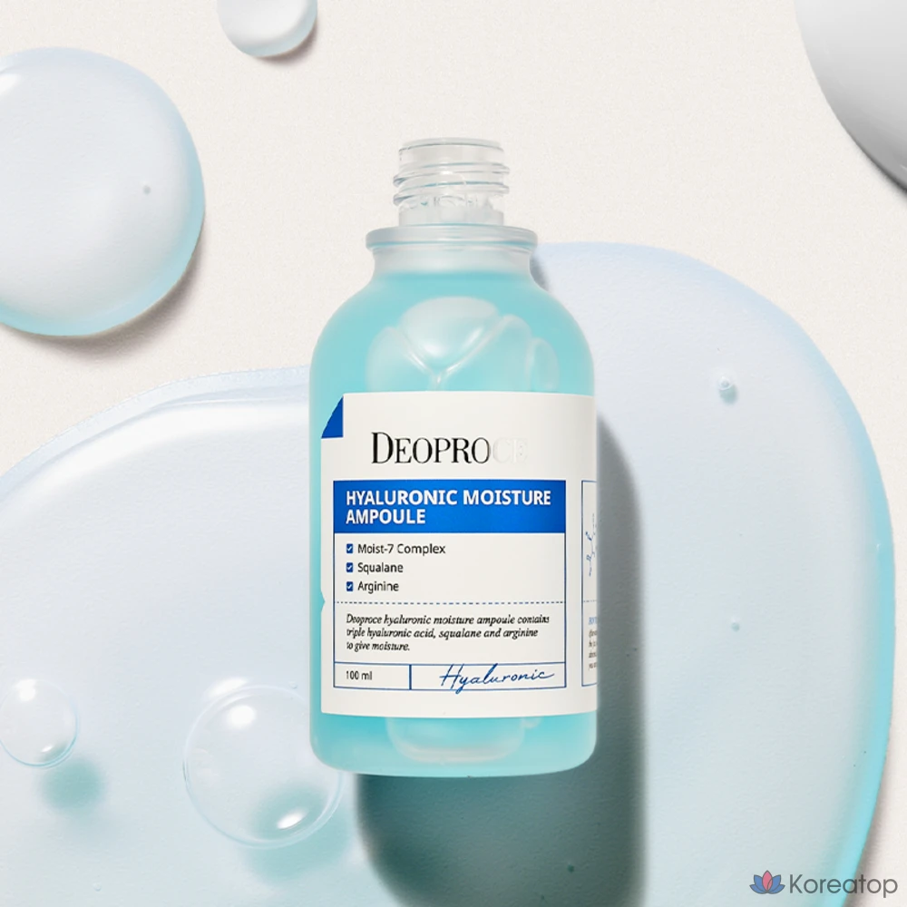 Ампульная сыворотка Deoproce Hyaluronic Moisture Ampoule, 100 мл, 1 шт.