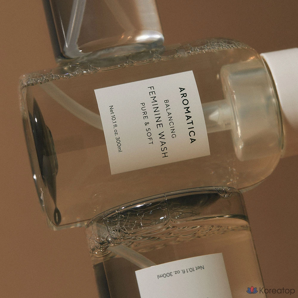 Очищающее средство для интимной гигиены Aromatica Pure & Soft Feminine Wash, 300 мл, 1 шт., фото 2